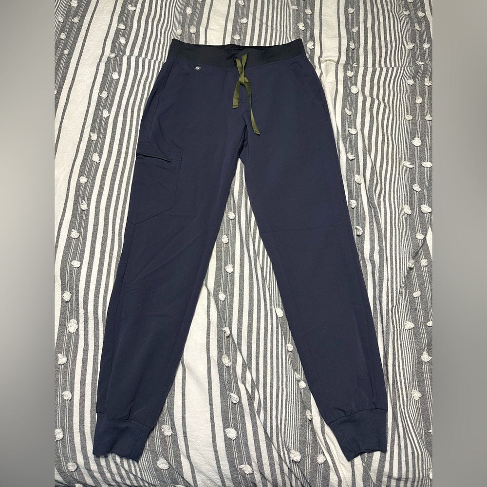 Navy blue Zamora Joggers Figs